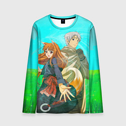 Лонгслив мужской Волчица и пряности, цвет: 3D-принт