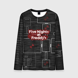 Лонгслив мужской Five Nights At Freddy, цвет: 3D-принт