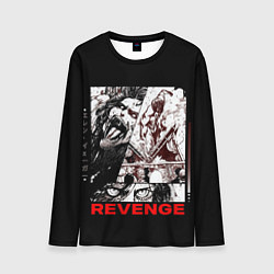 Мужской лонгслив REVENGE Атака титанов Эрен