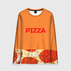 Лонгслив мужской Pizza, цвет: 3D-принт