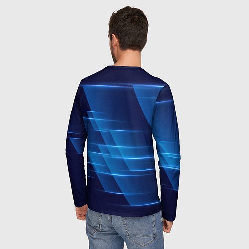 Мужской лонгслив Nissan / 3D-принт – фото 4