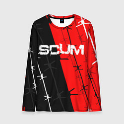 Лонгслив мужской SCUM, цвет: 3D-принт