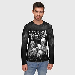 Лонгслив мужской Cannibal Corpse, цвет: 3D-принт — фото 2