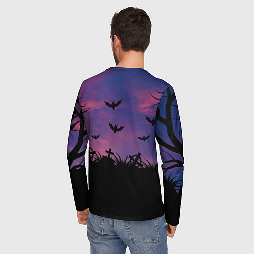 Мужской лонгслив Little Nightmares 2 / 3D-принт – фото 4