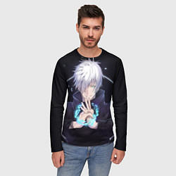 Лонгслив мужской ГОДЖО САТОРУ GOJO SATORU, цвет: 3D-принт — фото 2