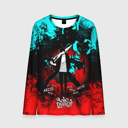 Лонгслив мужской SOLO LEVELING МАНХВА, цвет: 3D-принт