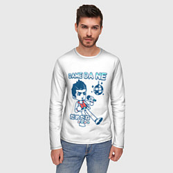 Лонгслив мужской Yakuza Karaoke, цвет: 3D-принт — фото 2