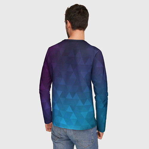 Мужской лонгслив BASTERIA / 3D-принт – фото 4