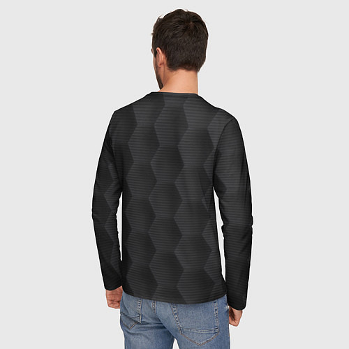 Мужской лонгслив Manchester City Home Goalkeeper 202122 / 3D-принт – фото 4