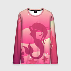 Лонгслив мужской Русалка, цвет: 3D-принт