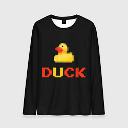 Лонгслив мужской DUCK, цвет: 3D-принт