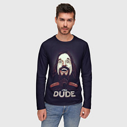 Лонгслив мужской Большой Лебовский The Dude, цвет: 3D-принт — фото 2