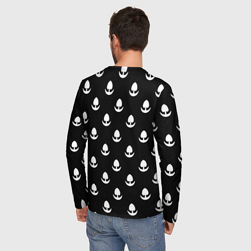 Мужской лонгслив Кимоно Хяккимару Дороро Z / 3D-принт – фото 4