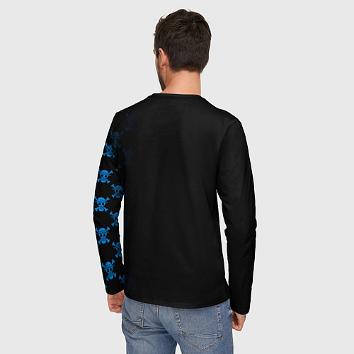 Мужской лонгслив Манки Д Луффи One Piece / 3D-принт – фото 4