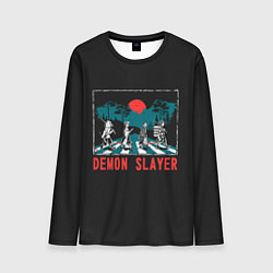 Мужской лонгслив Demon slayer