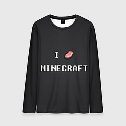 Лонгслив мужской Minecraft, цвет: 3D-принт