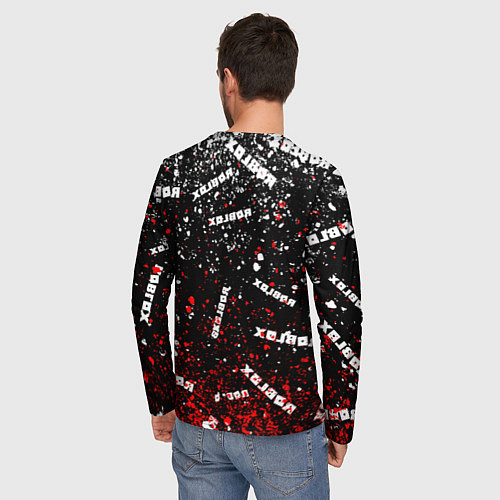 Мужской лонгслив Roblox piggyСвинка Пигги / 3D-принт – фото 4