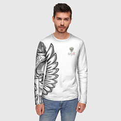 Лонгслив мужской Russia MSKSide 3D Logo New 202223, цвет: 3D-принт — фото 2
