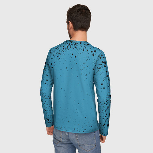 Мужской лонгслив Space Invaders Mind Game Z / 3D-принт – фото 4