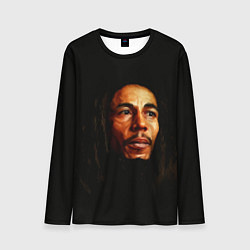 Лонгслив мужской Bob Marley Art, цвет: 3D-принт