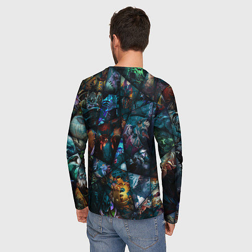 Мужской лонгслив Бристелбек / 3D-принт – фото 4