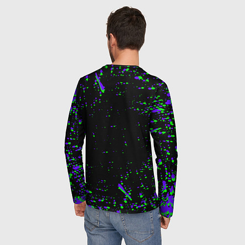 Мужской лонгслив NILETTO ЛЮБИМКА / 3D-принт – фото 4