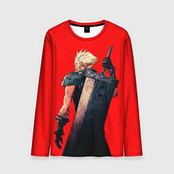 Лонгслив мужской Клауд С мечом final fantasy, цвет: 3D-принт