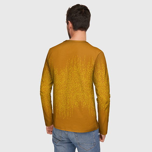 Мужской лонгслив Голова свирепого тигра / 3D-принт – фото 4