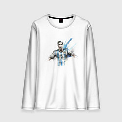 Лонгслив мужской Messi Argentina Team, цвет: 3D-принт