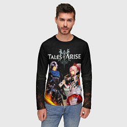Лонгслив мужской Tales of Arise, Алфен и Шион, цвет: 3D-принт — фото 2