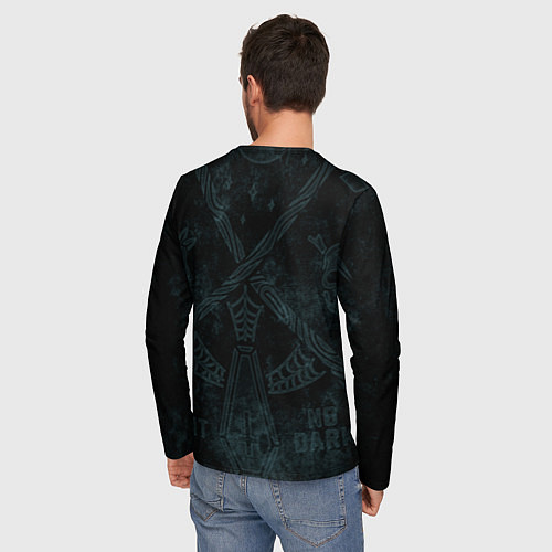 Мужской лонгслив Architects, Alpha Omega / 3D-принт – фото 4