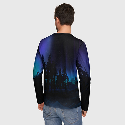 Мужской лонгслив The Long Dark Logo / 3D-принт – фото 4