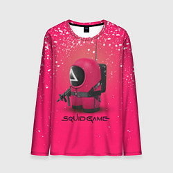 Лонгслив мужской Among Us x Squid Game, цвет: 3D-принт