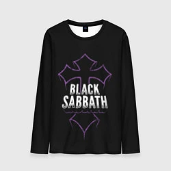 Лонгслив мужской Black Sabbat Cross, цвет: 3D-принт