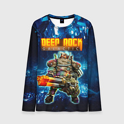 Лонгслив мужской Deep Rock Galactic Gunner, цвет: 3D-принт