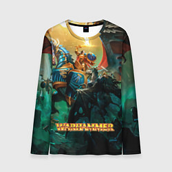 Лонгслив мужской Warhammer арт, цвет: 3D-принт