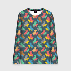 Лонгслив мужской Овечки 18, цвет: 3D-принт