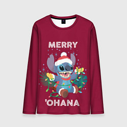 Лонгслив мужской Merry ohana, цвет: 3D-принт