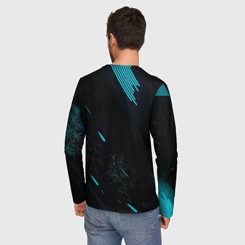 Мужской лонгслив Genshin Impact / 3D-принт – фото 4