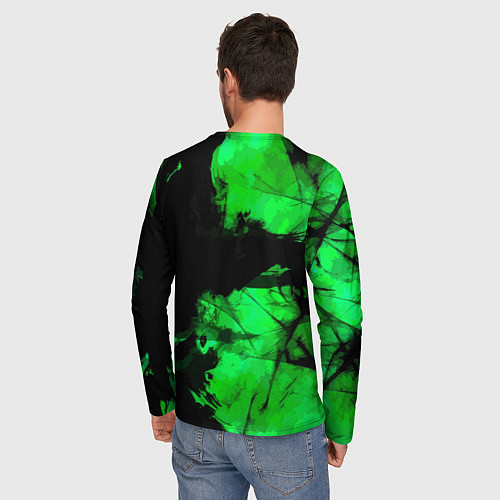 Мужской лонгслив Mad 2077 / 3D-принт – фото 4
