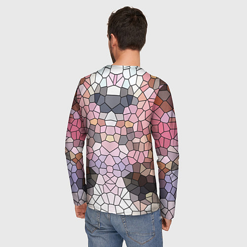 Мужской лонгслив Диона, стихия Крио из Genshin Impact / 3D-принт – фото 4