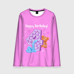 Лонгслив мужской Четвертый день рождения, цвет: 3D-принт