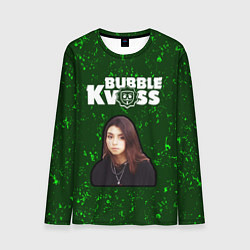 Лонгслив мужской BUBBLE KVASS - ДОРА Минимал, цвет: 3D-принт