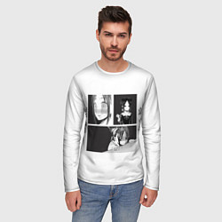 Лонгслив мужской Kaguya Shinomiya print, цвет: 3D-принт — фото 2