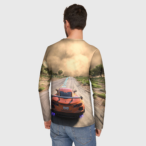 Мужской лонгслив Forza Horizon 5 Игра / 3D-принт – фото 4
