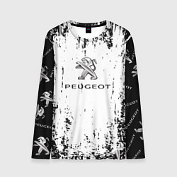 Мужской лонгслив Peugeot паттерн львов