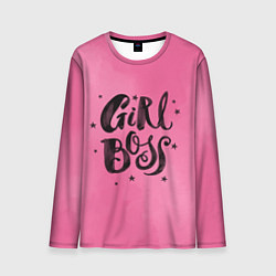 Мужской лонгслив Girl Boss!