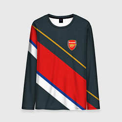Лонгслив мужской Arsenal арсенал football, цвет: 3D-принт