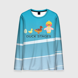 Мужской лонгслив Duck stages 3D