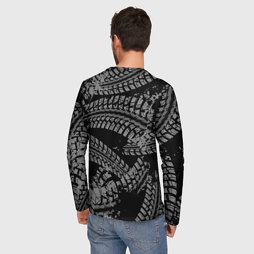 Мужской лонгслив Grid Legends Гонки / 3D-принт – фото 4